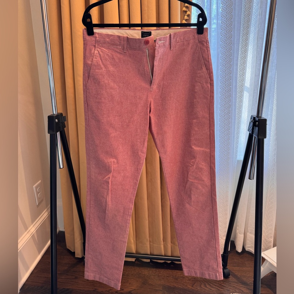 J. Crew Men's Salmon Chinos